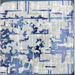 Turkish Irbid 474 carpet gray dark blue measured in square meters 100*100