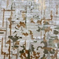 Turkish Irbid carpet 474 beige measured in square meters 100*100