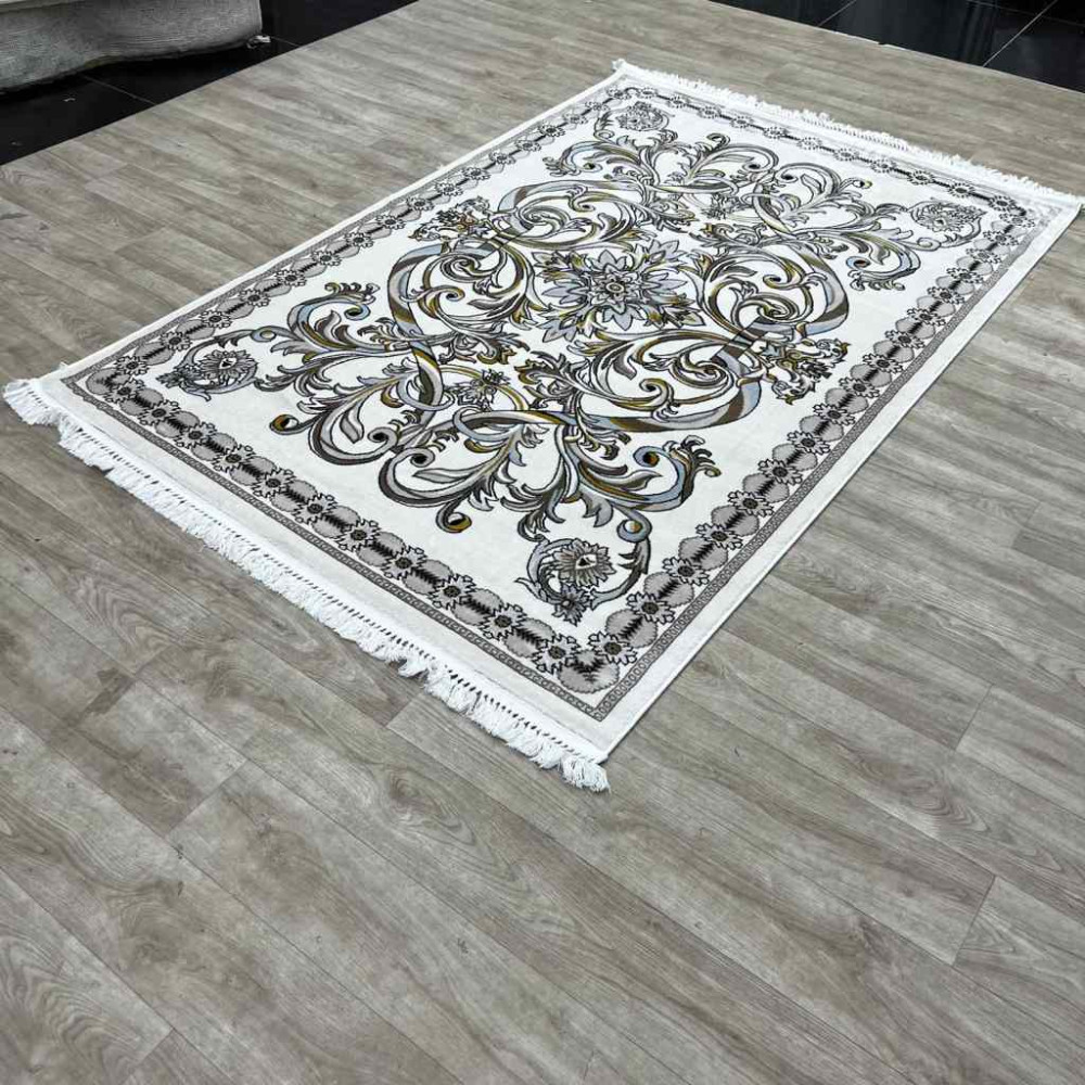 سجاد تركي نقشه فرنسي 100 ازرق مقاس 400*500