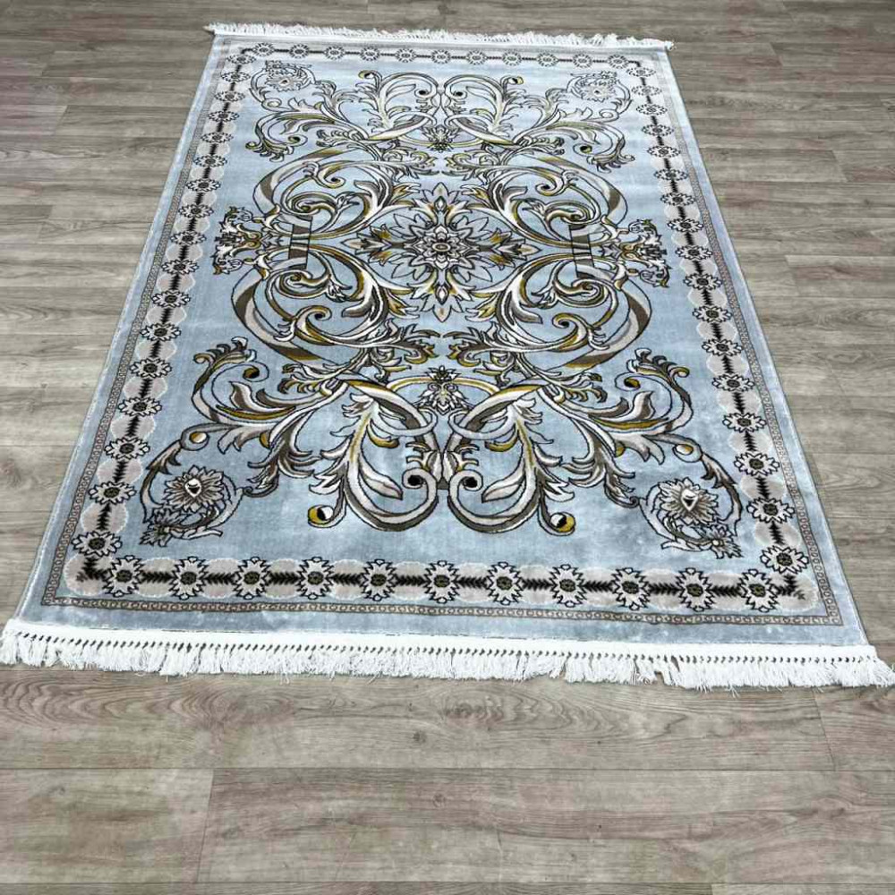 سجاد تركي نقشه فرنسي 100 رصاصي مقاس 400*500