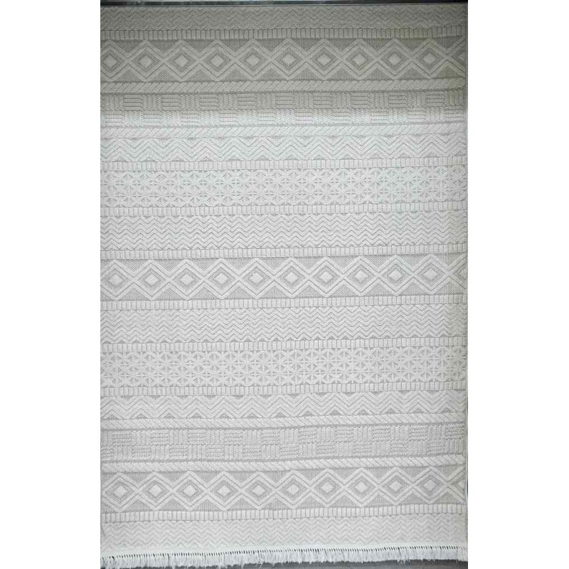 سجاد خيش ماجستيك تركي 08642B ايفوري مقاس 80*150