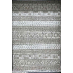 سجاد خيش ماجستيك تركي 08642B كوفي بيج فاتح مقاس 50*80