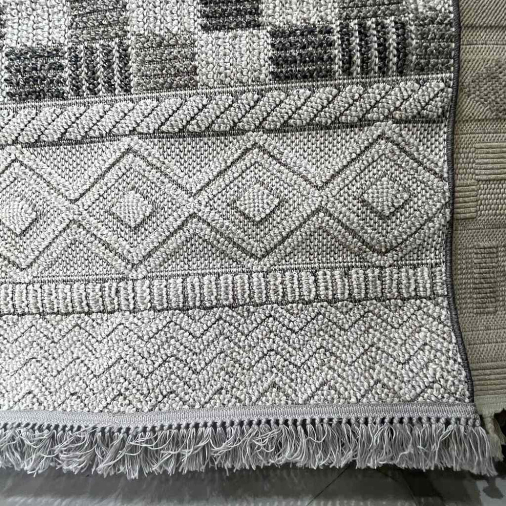 سجاد خيش ماجستيك تركي 08642B رصاصي مقاس 300*400