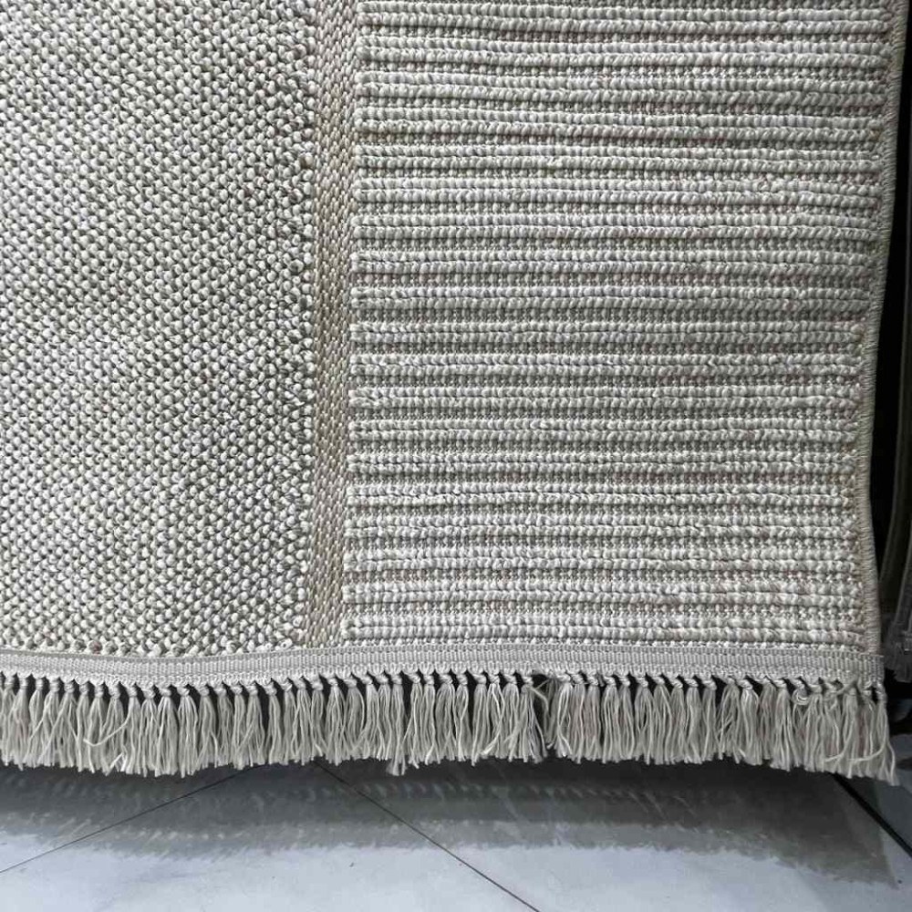 سجاد خيش ماجستيك تركي 08655B بيج غامق مقاس 300*400