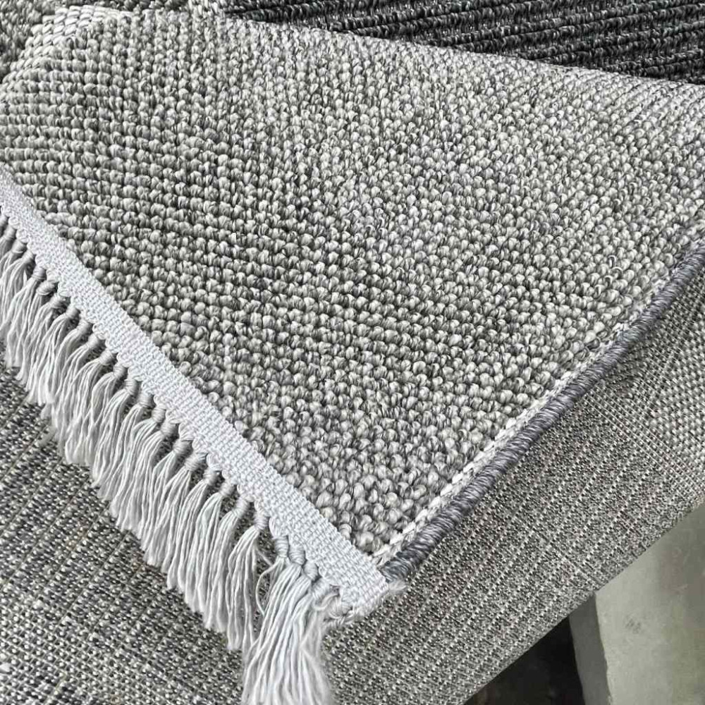 سجاد خيش ماجستيك تركي 08655B رصاصي مقاس 50*80