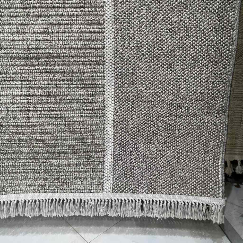 سجاد خيش ماجستيك تركي 08655B رصاصي مقاس 50*80