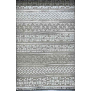 سجاد خيش ماجستيك تركي 08656B بيج غامق مقاس 300*400