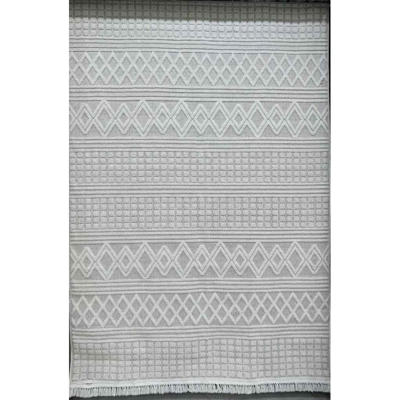 سجاد خيش ماجستيك تركي 08656B ايفوري مقاس 80*150