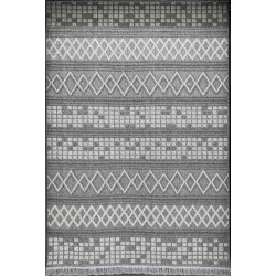 سجاد خيش ماجستيك تركي 08656B رصاصي مقاس 300*400