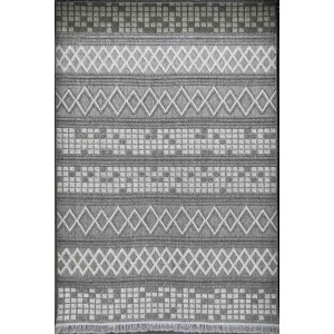 سجاد خيش ماجستيك تركي 08656B رصاصي مقاس 300*400