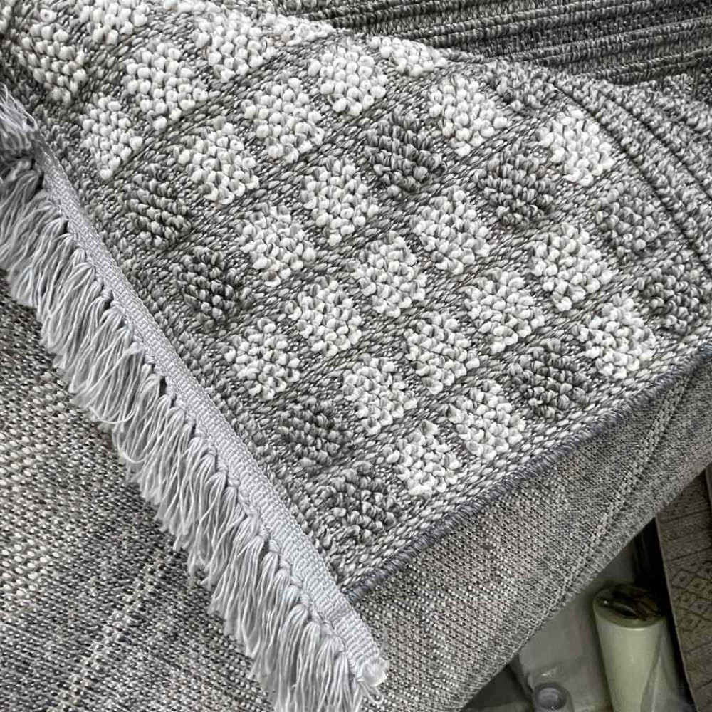 سجاد خيش ماجستيك تركي 08656B رصاصي مقاس 300*400