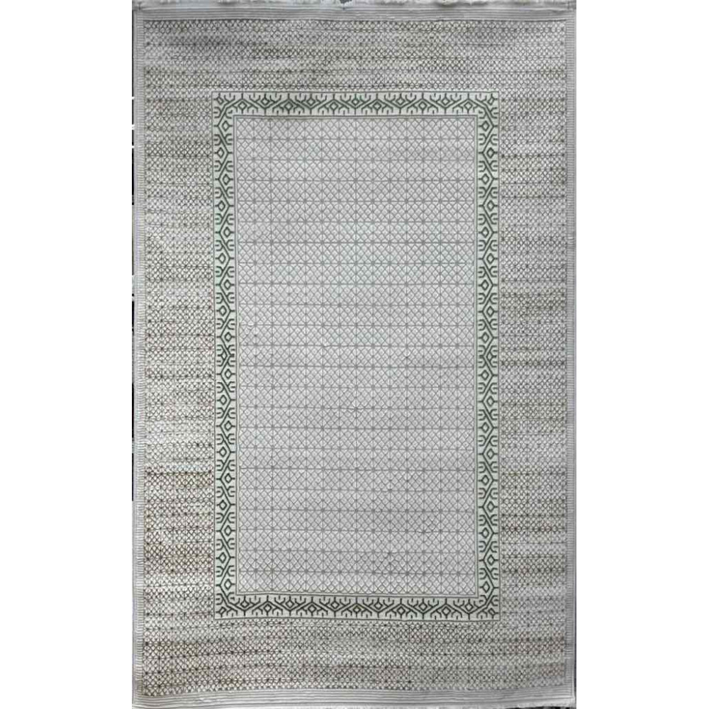 سجاد تركي رانا تركي 1102A كريم اخضر مقاس 200*300