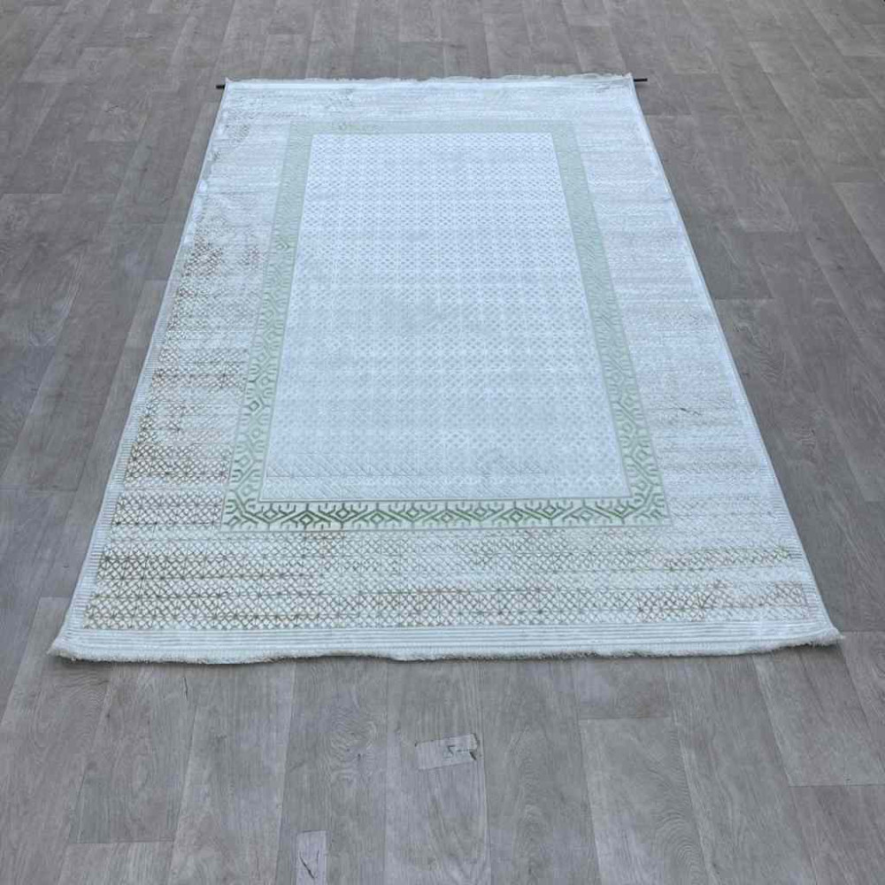 سجاد تركي رانا تركي 1102A كريم اخضر مقاس 200*300