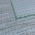 سجاد تركي رانا تركي 1102A كريم اخضر مقاس 200*300