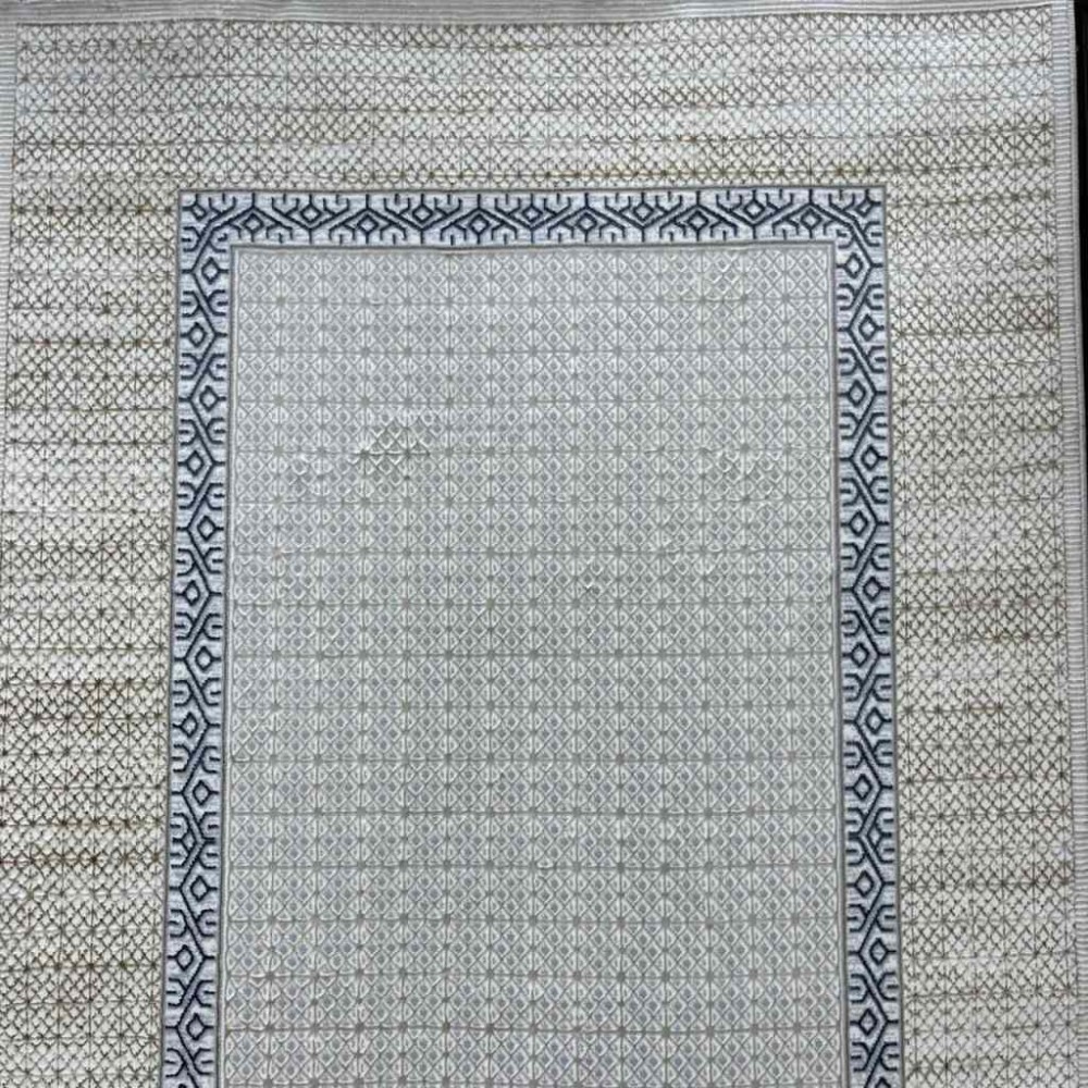 سجاد تركي رانا تركي 1102A كريم رصاصي مقاس 200*300