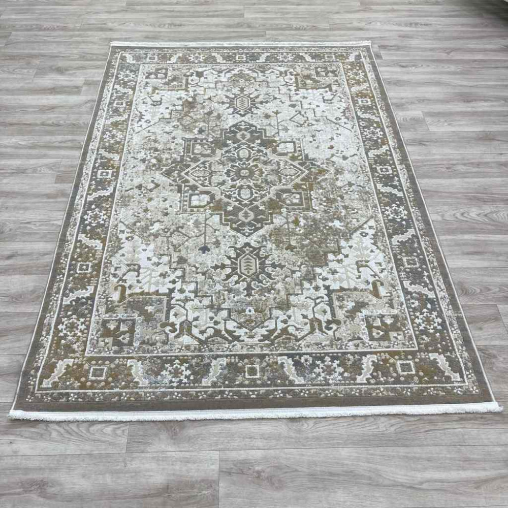 سجاد اناقة تركي H029CD بني بيج مقاس 300*400