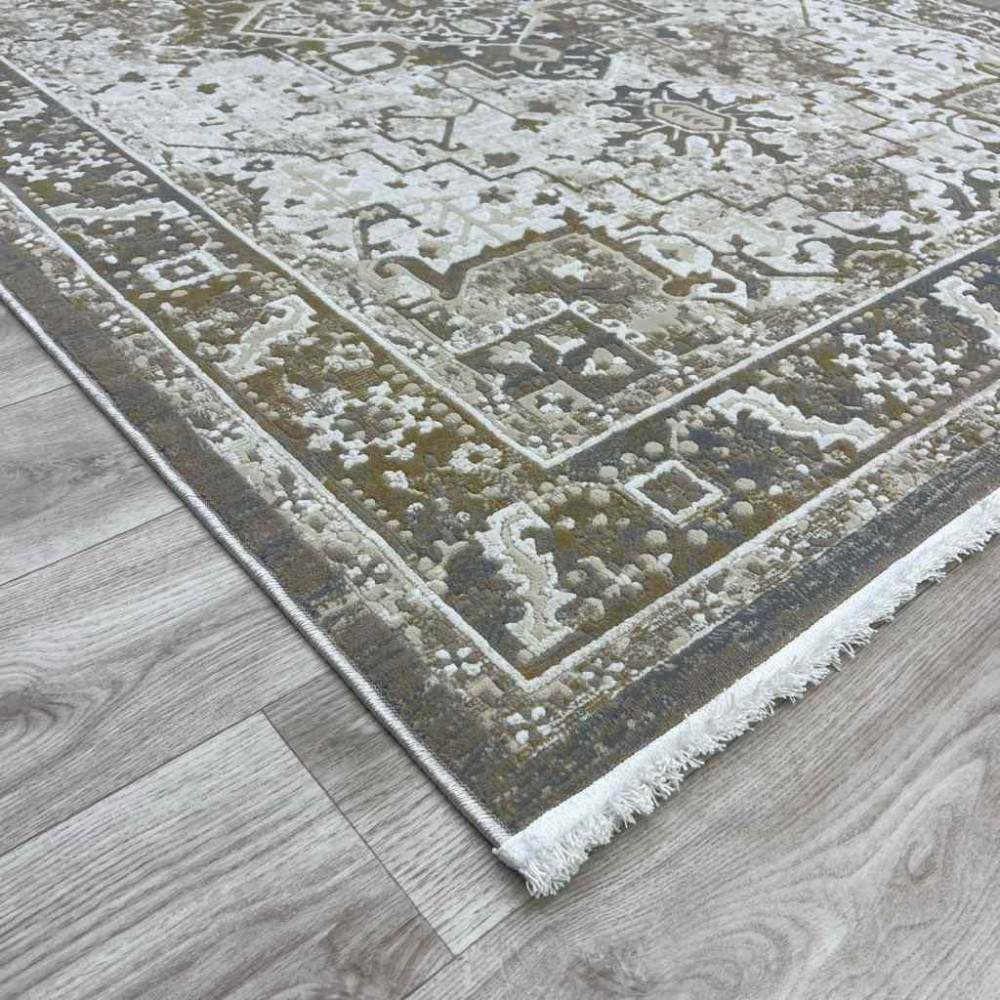 سجاد اناقة تركي H029CD بني بيج مقاس 300*400