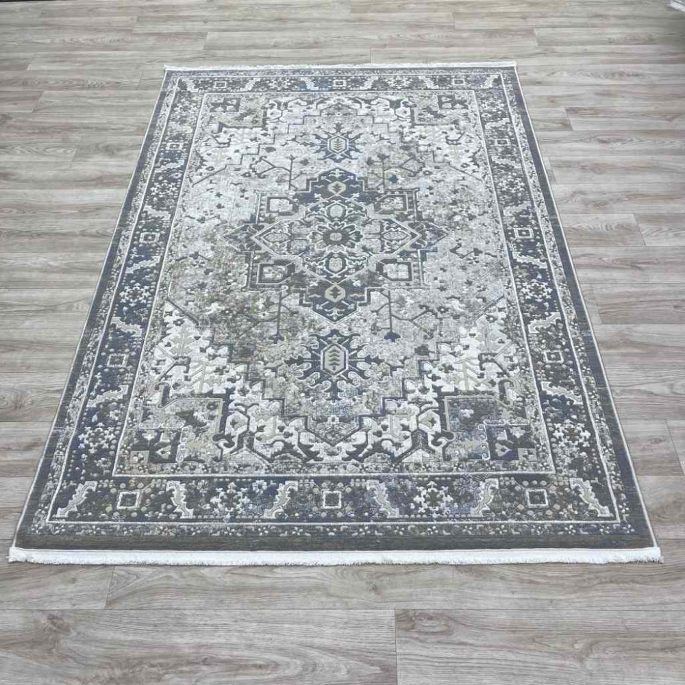 سجاد اناقة تركي H029CD رصاصي غامق مقاس 300*400
