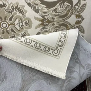 سجاد تركي اناقة نقش فرنسي SRC24A كريم بيج مقاس 50*80