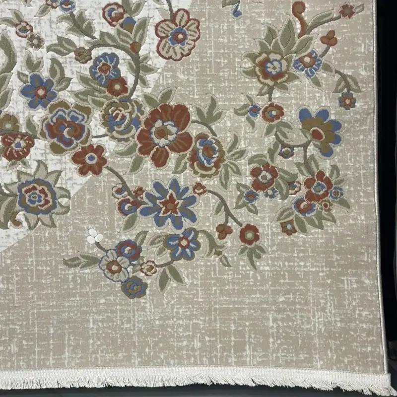 سجاد اناقة تركي SRC25A كريم مولتي مقاس 250*350