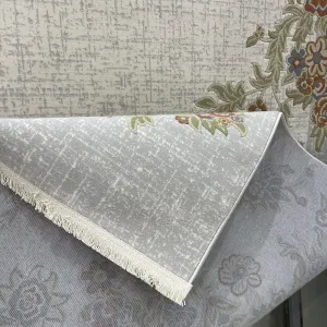 سجاد اناقة تركي SRC25A رصاصي مولتي مقاس 300*400