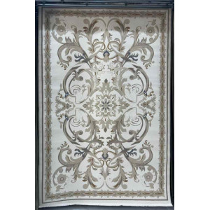 سجاد تركي اناقة نقش فرنسي تركي 384 كريم مقاس  200*300