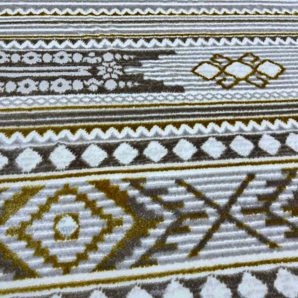 سجاد تركي رانا تركي 1143A  كريم ذهبي مقاس 150*220