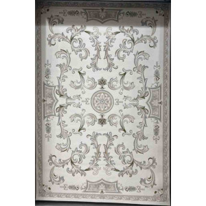 سجاد تركي داليا نقش فرنسي تركي 9769A كريم بيج مقاس 50*80