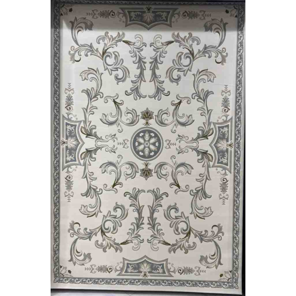 سجاد تركي داليا نقش فرنسي تركي 9769A كريم سماوي مقاس 50*80 سجاد تركي داليا نقش فرنسي تركي 9769A كريم سماوي مقاس 50*80