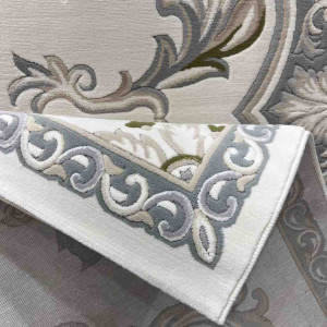 سجاد تركي داليا نقش فرنسي تركي 9769A كريم سماوي مقاس 50*80 سجاد تركي داليا نقش فرنسي تركي 9769A كريم سماوي مقاس 50*80