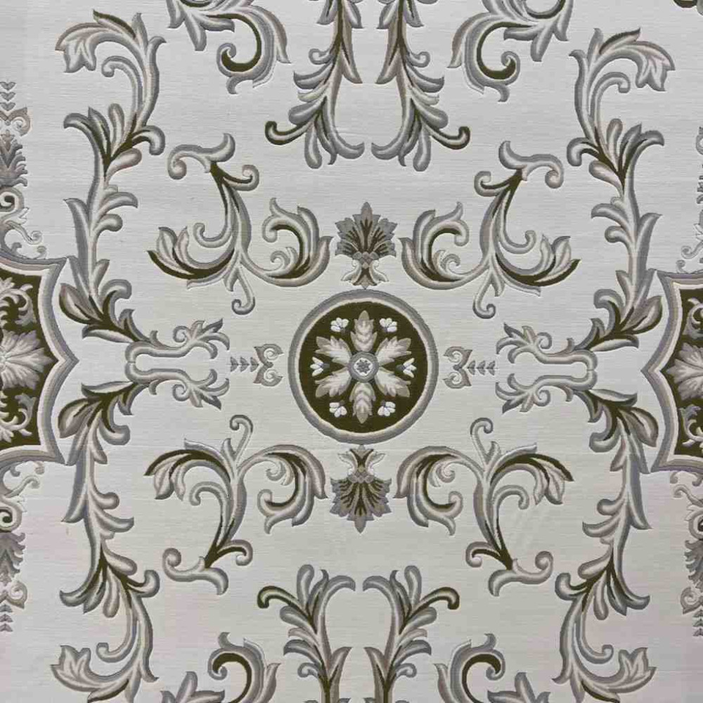 سجاد تركي داليا نقش فرنسي تركي 9769A كريم اخضر مقاس 400*500 سجاد تركي داليا نقش فرنسي تركي 9769A كريم اخضر مقاس 400*500