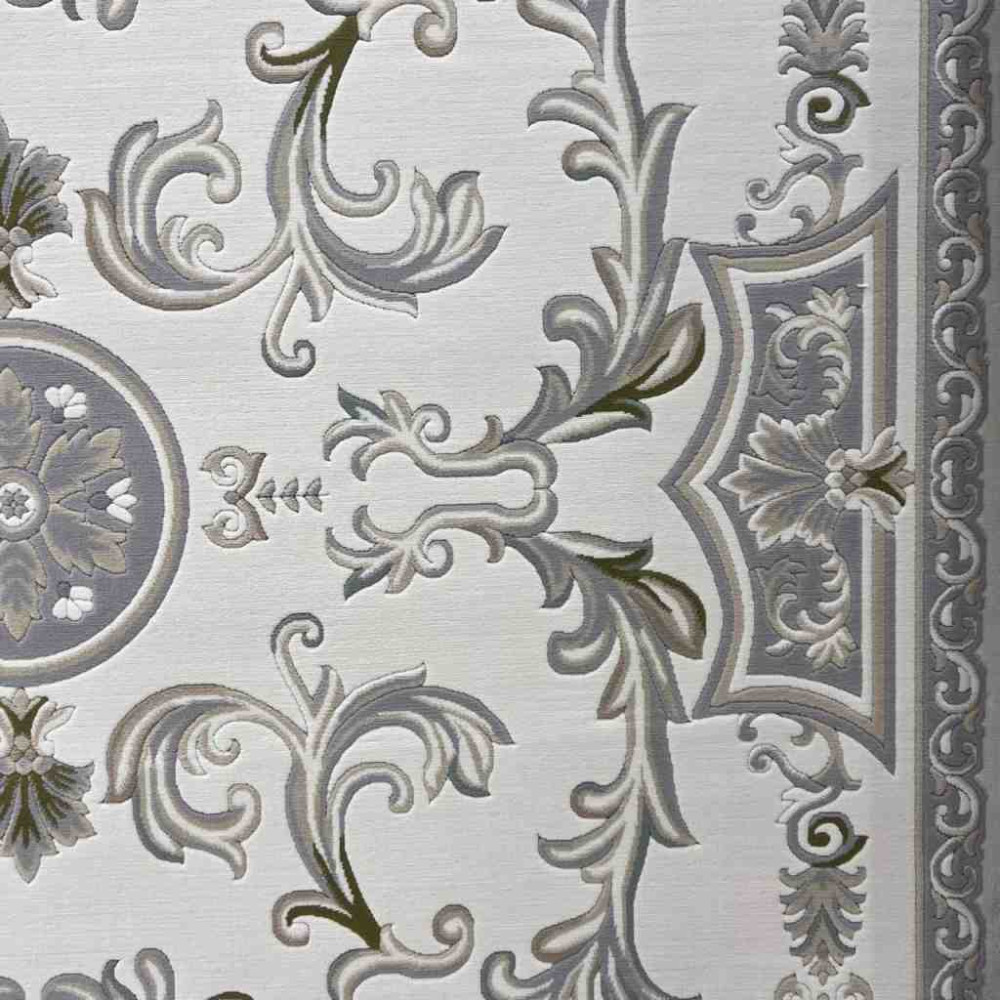 سجاد تركي داليا نقش فرنسي تركي 9769A كريم سيلفر مقاس 400*500 سجاد تركي داليا نقش فرنسي تركي 9769A كريم سيلفر مقاس 400*500