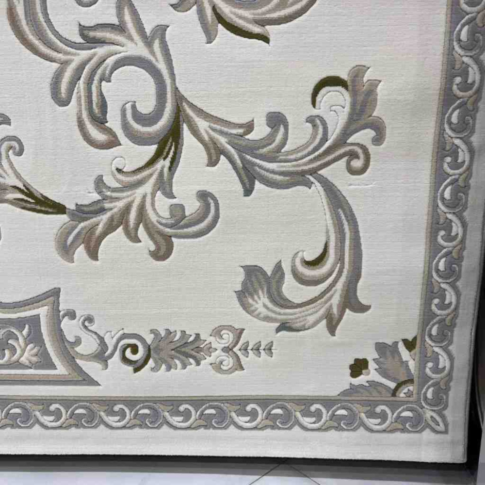 سجاد تركي داليا نقش فرنسي تركي 9769A كريم سيلفر مقاس 400*500 سجاد تركي داليا نقش فرنسي تركي 9769A كريم سيلفر مقاس 400*500