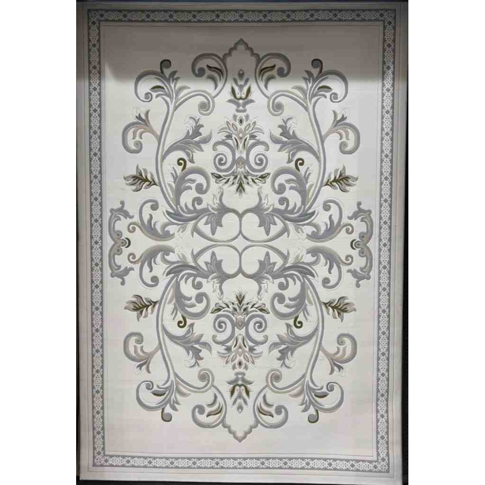 سجاد تركي داليا نقش فرنسي تركي 9771A كريم سيلفر مقاس 50*80 سجاد تركي داليا نقش فرنسي تركي 9771A كريم سيلفر مقاس 50*80