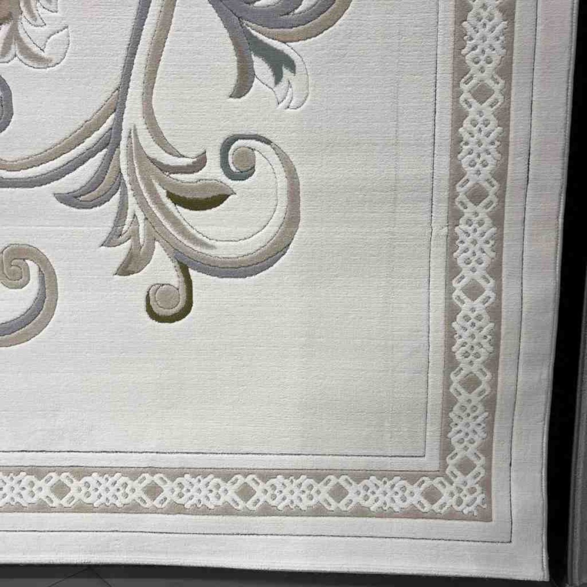 سجاد تركي داليا نقش فرنسي تركي 9771A كريم بيج مقاس  200*300