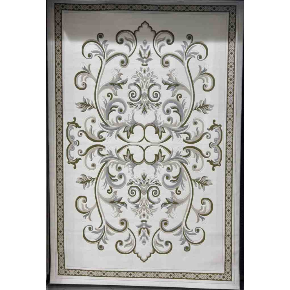 سجاد تركي داليا نقش فرنسي تركي 9771A كريم اخضر مقاس 50*80 سجاد تركي داليا نقش فرنسي تركي 9771A كريم اخضر مقاس 50*80