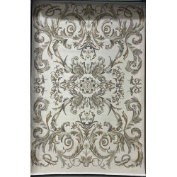 سجاد تركي اناقة نقش فرنسي J941DC كريم بيج مقاس  300*400