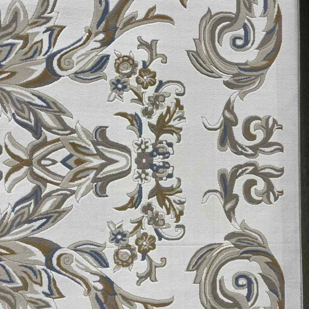 سجاد تركي اناقة نقش فرنسي J941DC كريم بيج مقاس  300*400