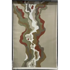 سجاد اناقة تركي SRC15A بيج اخضر مقاس 300*400