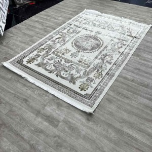 سجاد شرقي اليزا نقش ايراني تركي A6169A بيج غامق كوكين تبلا مقاس 50*80