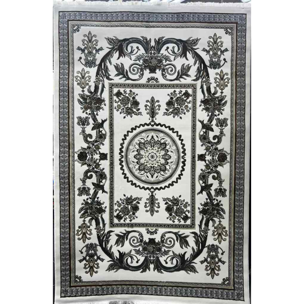 سجاد شرقي اليزا نقش ايراني تركي A6169A كريم توروتكو كريم مقاس 50*80