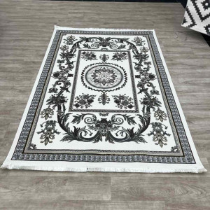 سجاد شرقي اليزا نقش ايراني تركي A6169A كريم توروتكو كريم مقاس 50*80