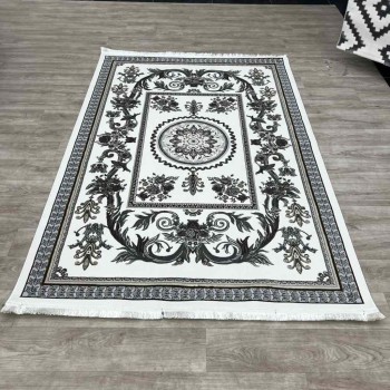 سجاد شرقي اليزا نقش ايراني تركي A6169A كريم توروتكو كريم مقاس 50*80