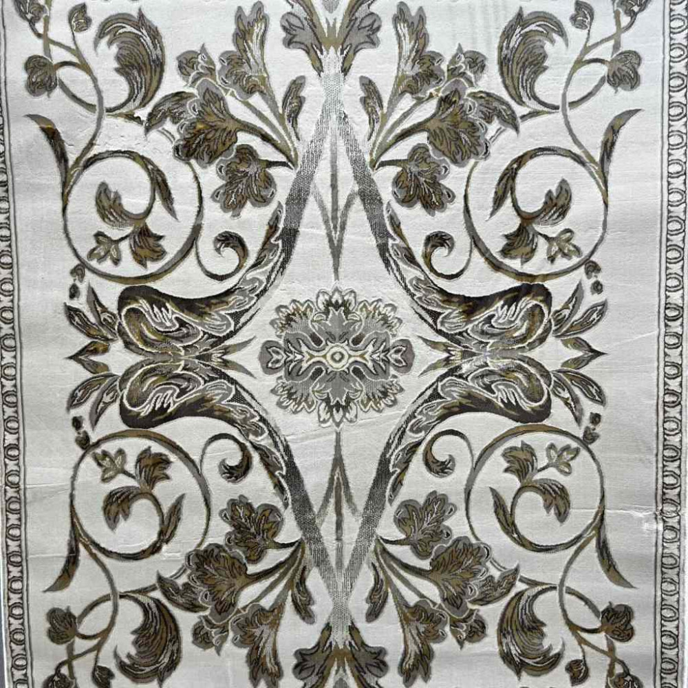 سجاد تركي اليزا نقش فرنسي تركي A6169A بيج كوكن ذهبي مقاس 80*150