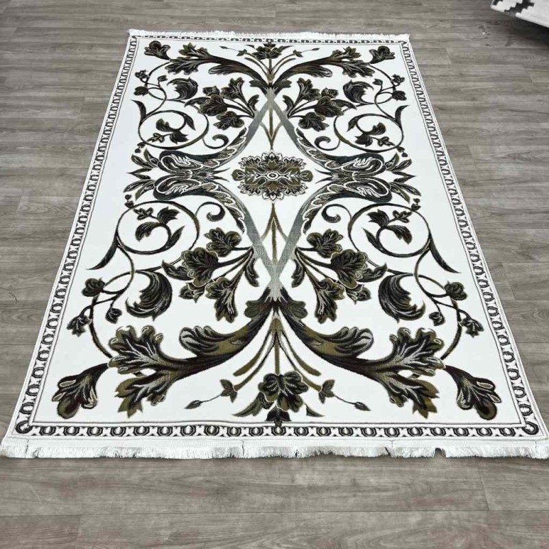 سجاد تركي اليزا نقش فرنسي تركي A6169A كريم ذهبي مقاس  200*300
