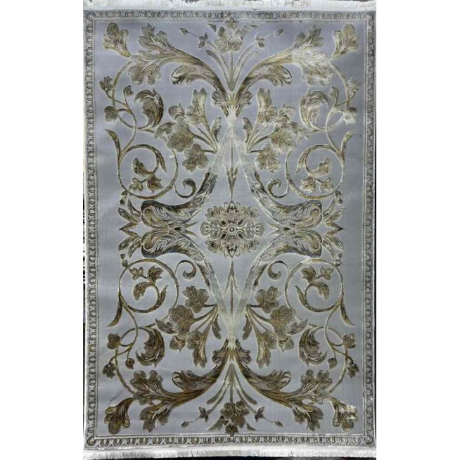 سجاد تركي اليزا نقش فرنسي تركي A6169A رصاصي ذهبي مقاس  300*400