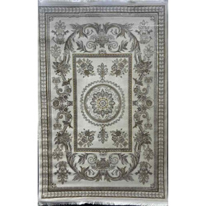 سجاد شرقي اليزا نقش ايراني تركي 36023A بيج كوكين موستا مقاس 50*80