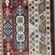 سجاد ليفون بوهيمي تركي L6952 احمر D84X9X مقاس 400*500 - سجاد بوهيمي