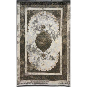 سجاد ليزا كولد تركي ذهبي مقاس 50*80