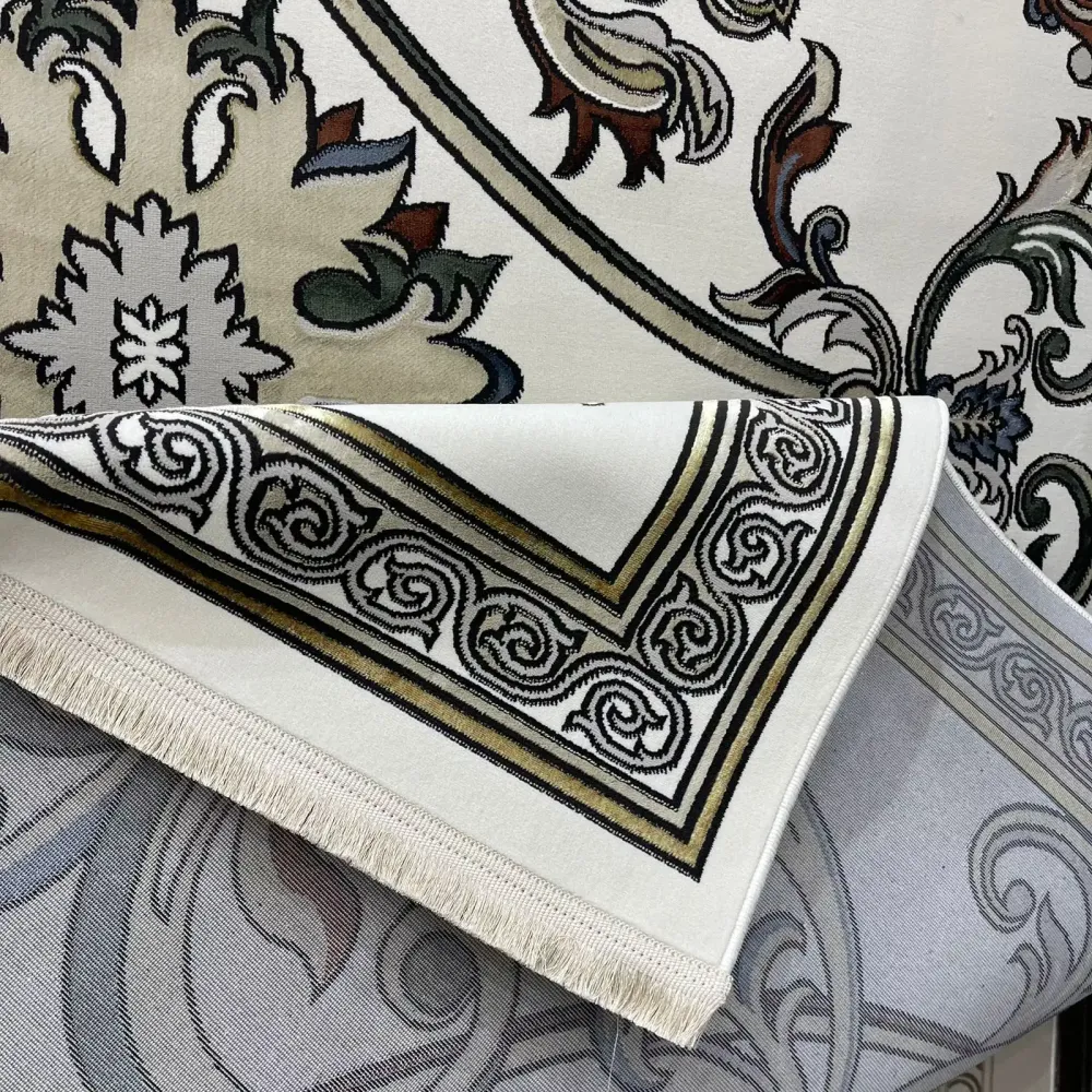 سجاد سفير تركي SRC28A كريم مولتي مقاس 50*80 - سجاد فرنسي شرقي